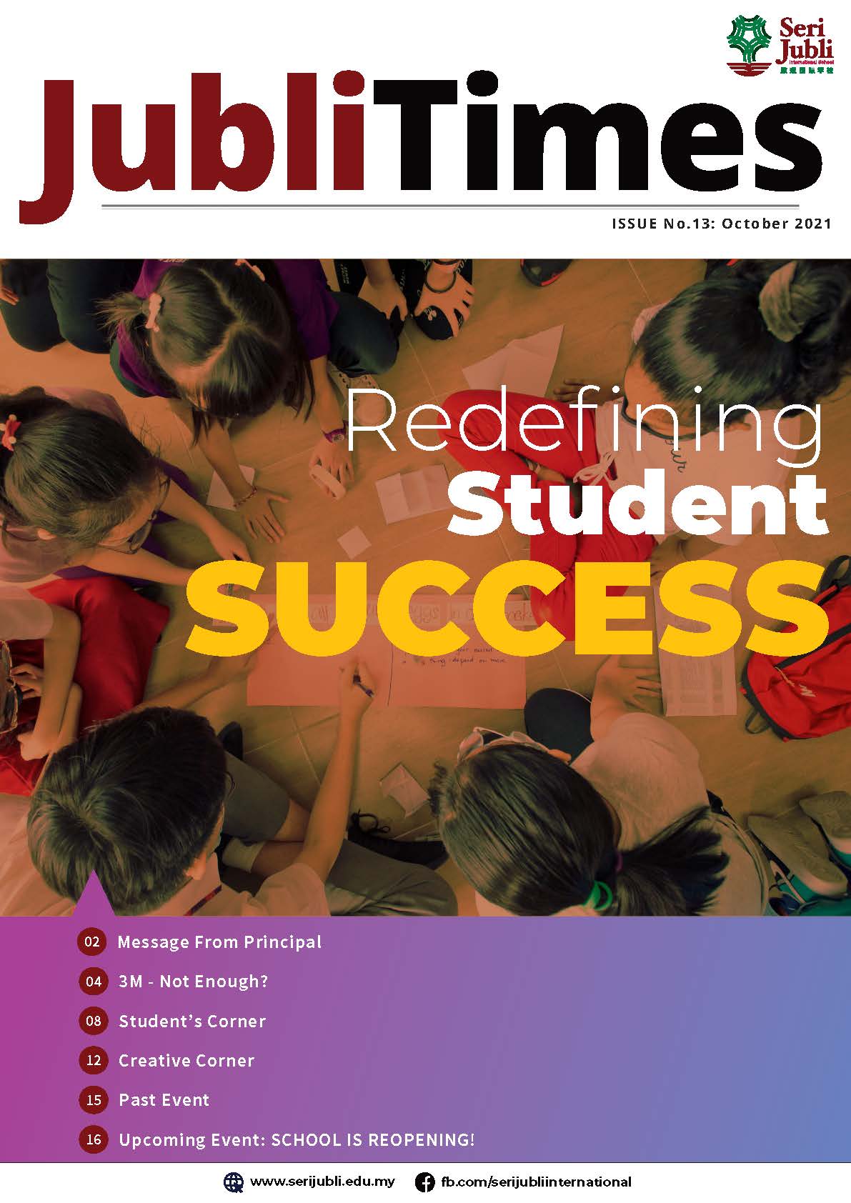 Jubli Times Issue No. 13 - October 2021